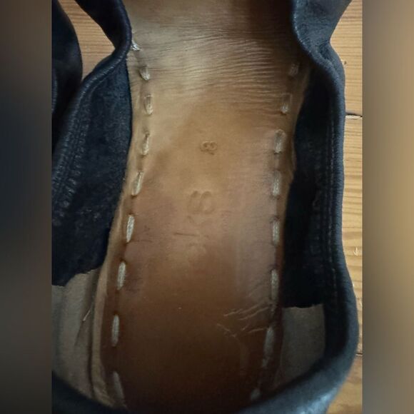 Tieks Black Leather Shoes - Picture 4 of 8